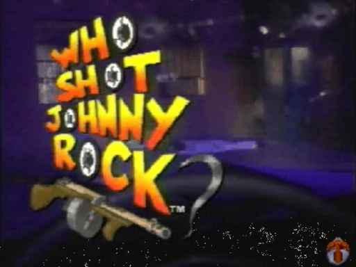 Who Shot Johnny Rock? title screen for 3DO
